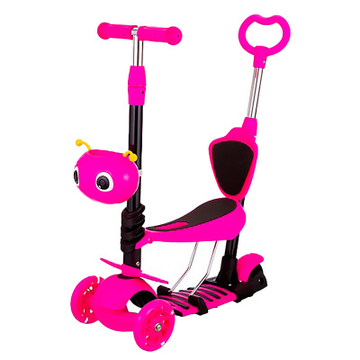 Самокат трехколесный с ручкой управления Slider IT50P 1